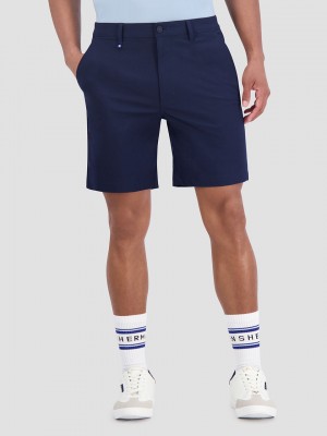 Ben Sherman 4Way Stretch Tech Shorts Navy | ABHQTY-294