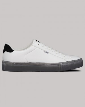 Ben Sherman Crowley Sneakers White / Black | BLKOEN-254