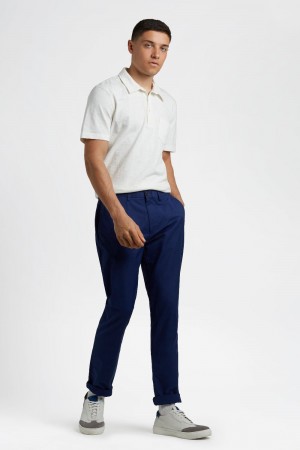 Ben Sherman Everyday Slim Fit Chino Pants Navy | IUNXOZ-308