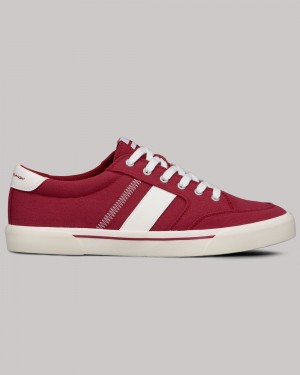 Ben Sherman Hawthorn Sneakers Red / White | CYLASK-035