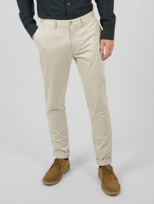 Ben Sherman Signature Skinny Stretch Chino Pants White | CQTMHJ-251