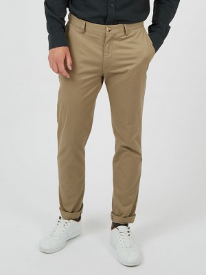 Ben Sherman Signature Skinny Stretch Chino Pants Grey | NYAFMQ-125