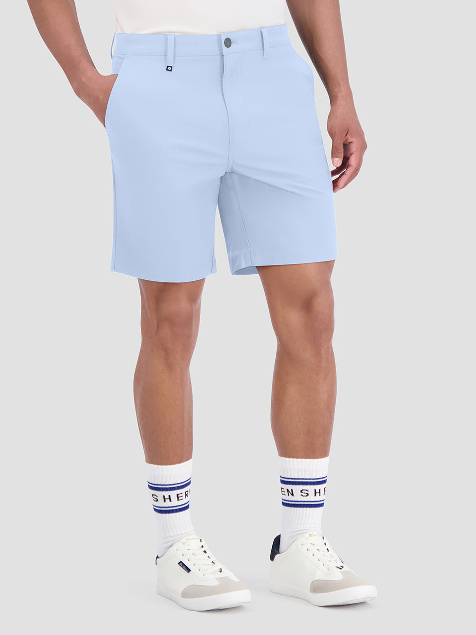 Ben Sherman 4Way Stretch Tech Shorts Blue | RCIKVO-354