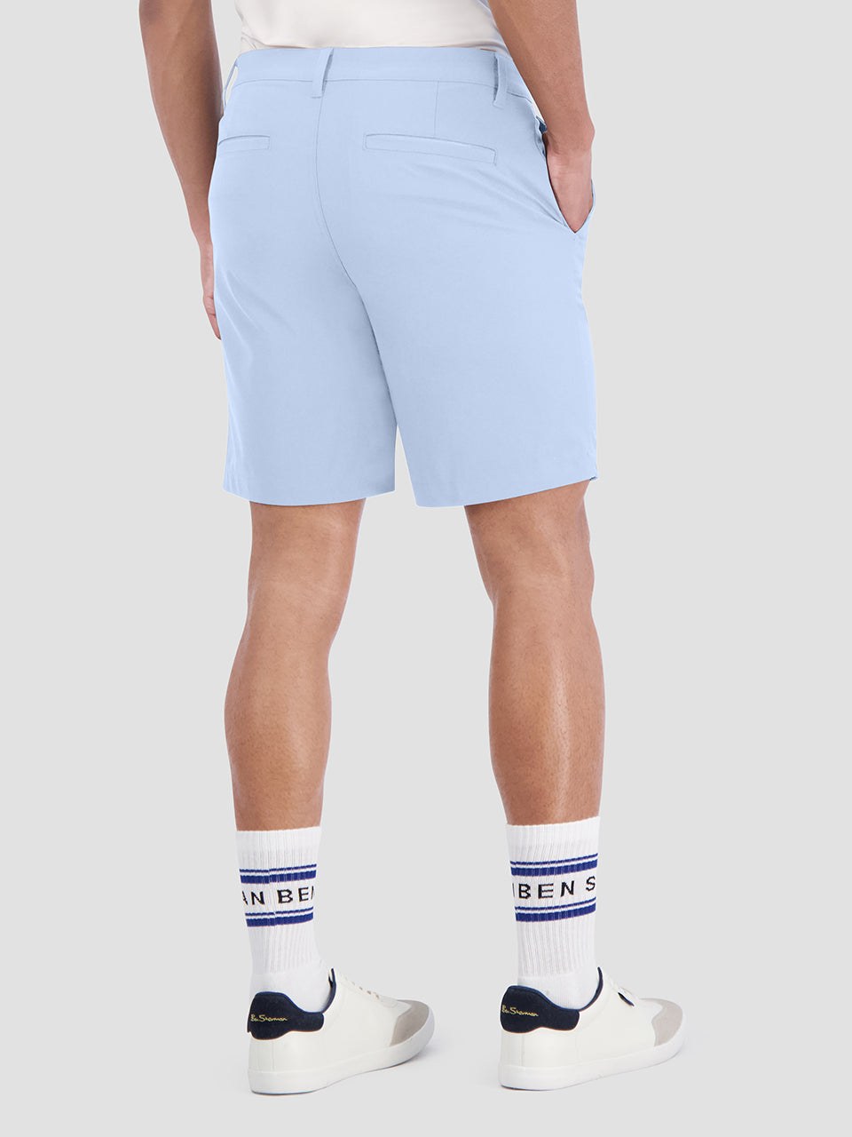 Ben Sherman 4Way Stretch Tech Shorts Blue | RCIKVO-354