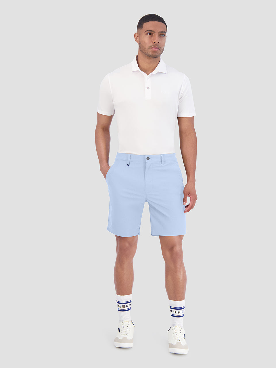 Ben Sherman 4Way Stretch Tech Shorts Blue | RCIKVO-354