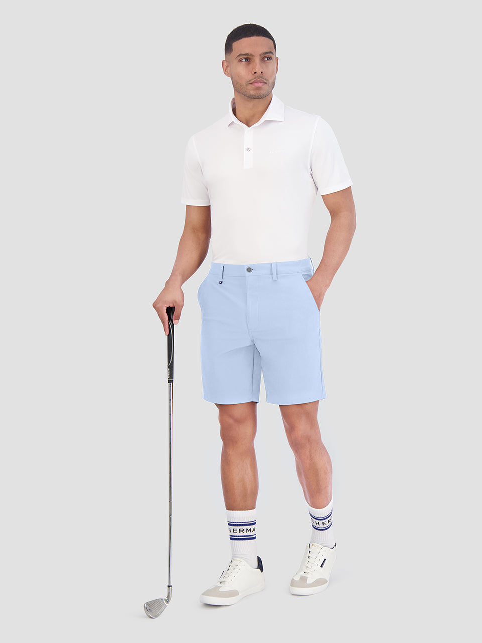 Ben Sherman 4Way Stretch Tech Shorts Blue | RCIKVO-354