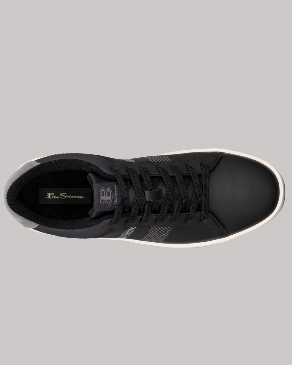 Ben Sherman Boxwell Sneakers Black / White / Grey | MAURCF-517