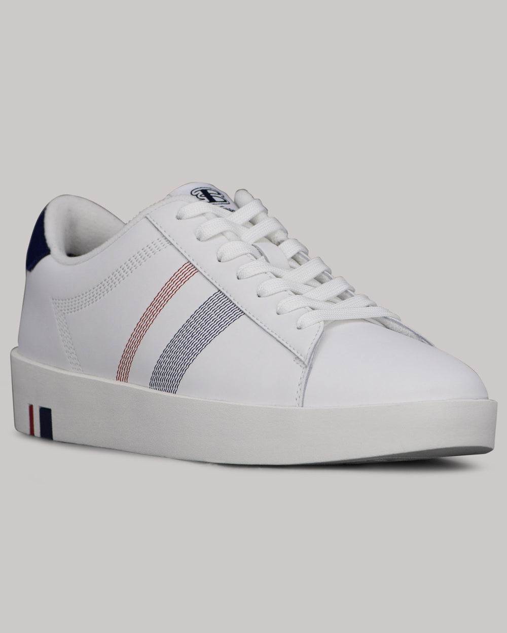 Ben Sherman Boxwell Sneakers White / Navy / Red | OATYLN-546