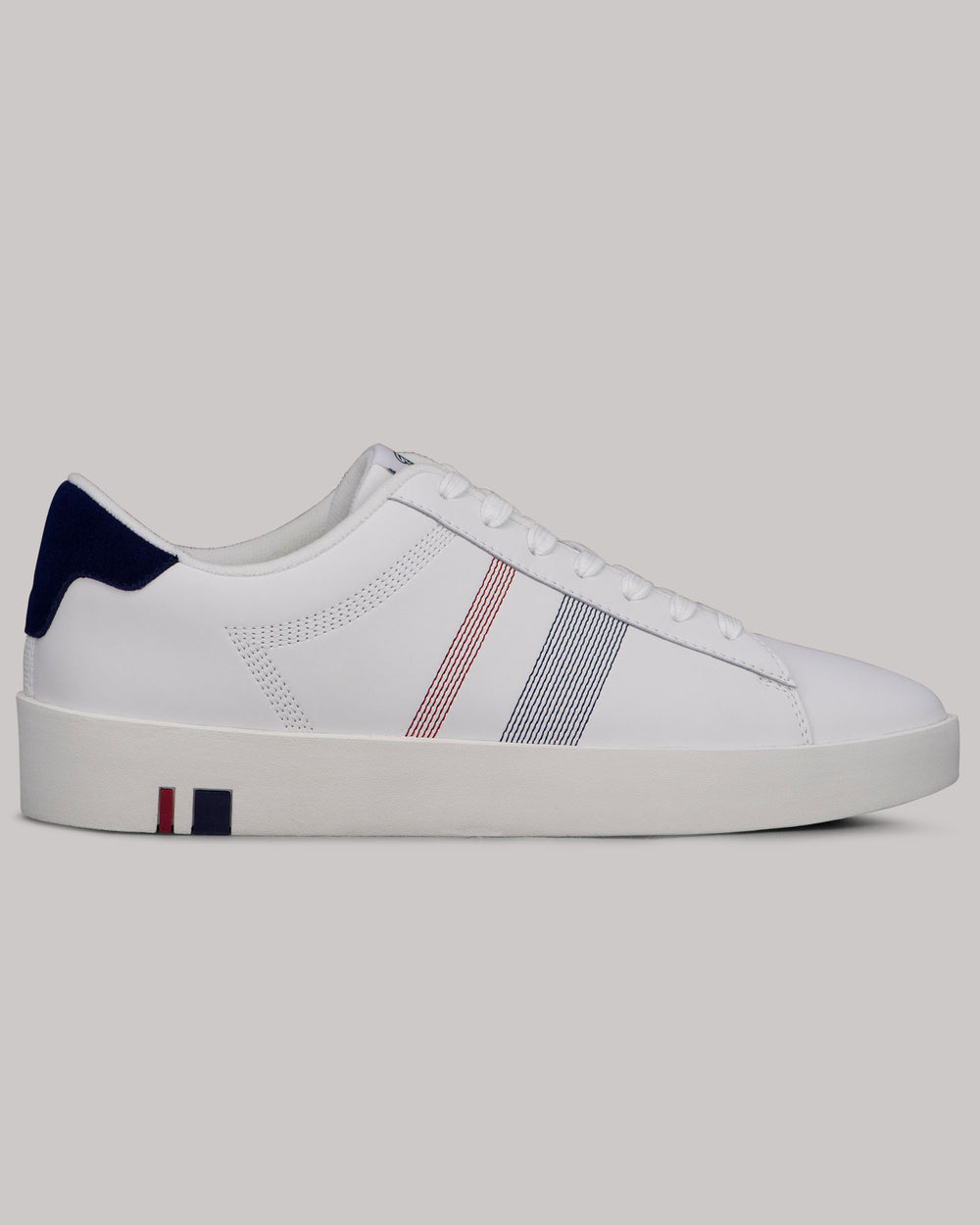 Ben Sherman Boxwell Sneakers White / Navy / Red | OATYLN-546