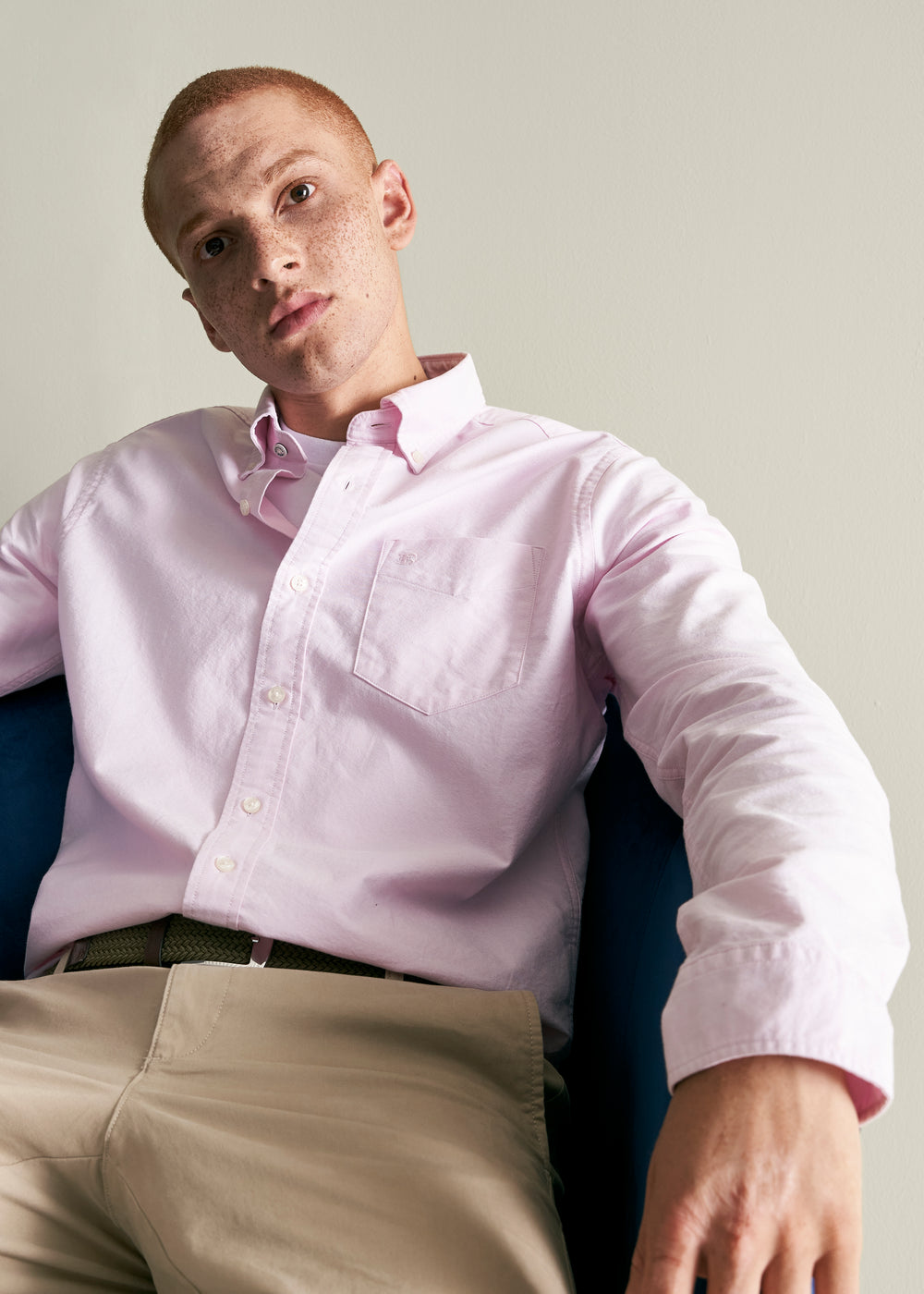 Ben Sherman Brighton Oxford Organic Shirts Pink | ZPYNAX-045