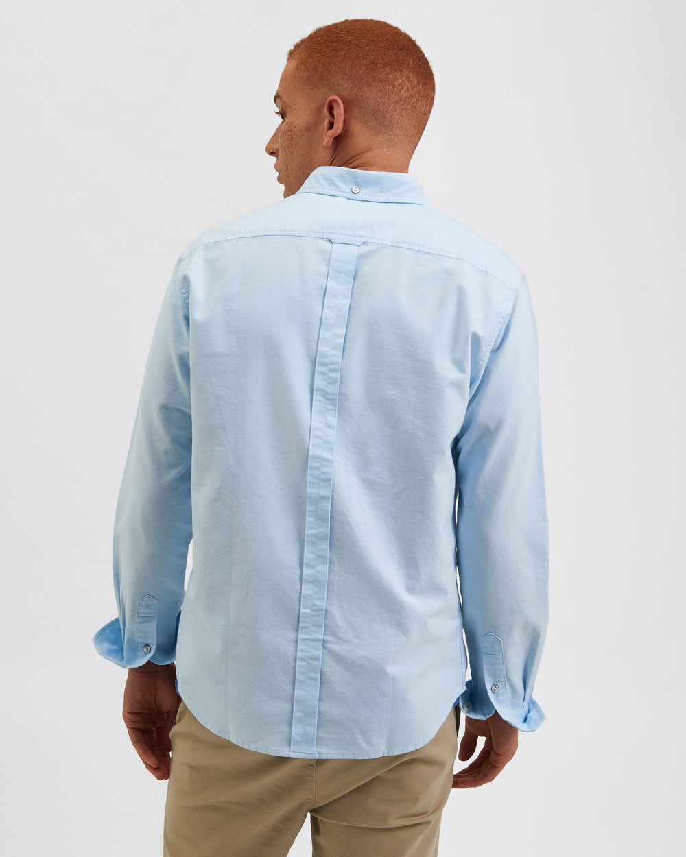 Ben Sherman Brighton Oxford Organic Shirts Blue | QRPWMA-498