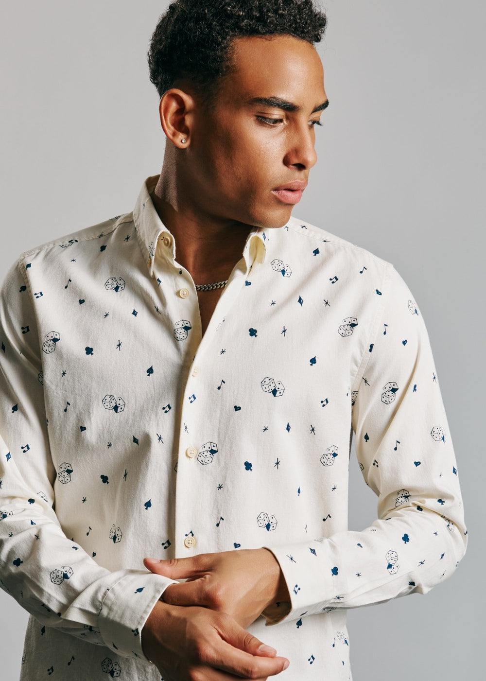 Ben Sherman Conversational Icon Shirts White | OJELZA-108