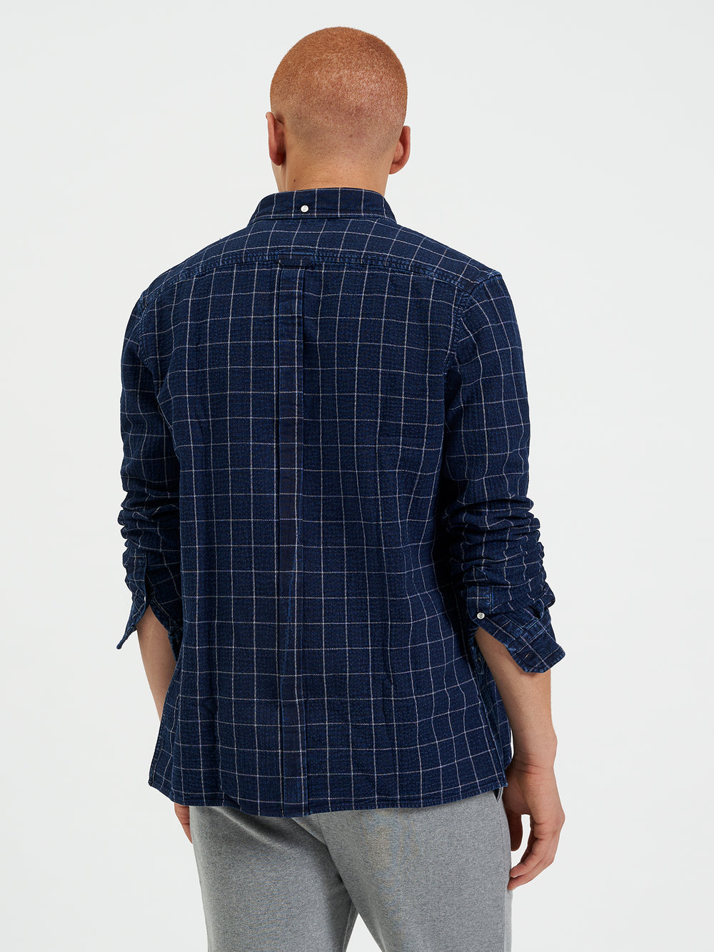 Ben Sherman Dalston Blues Beatnik Shirts Indigo | MPGAWE-231