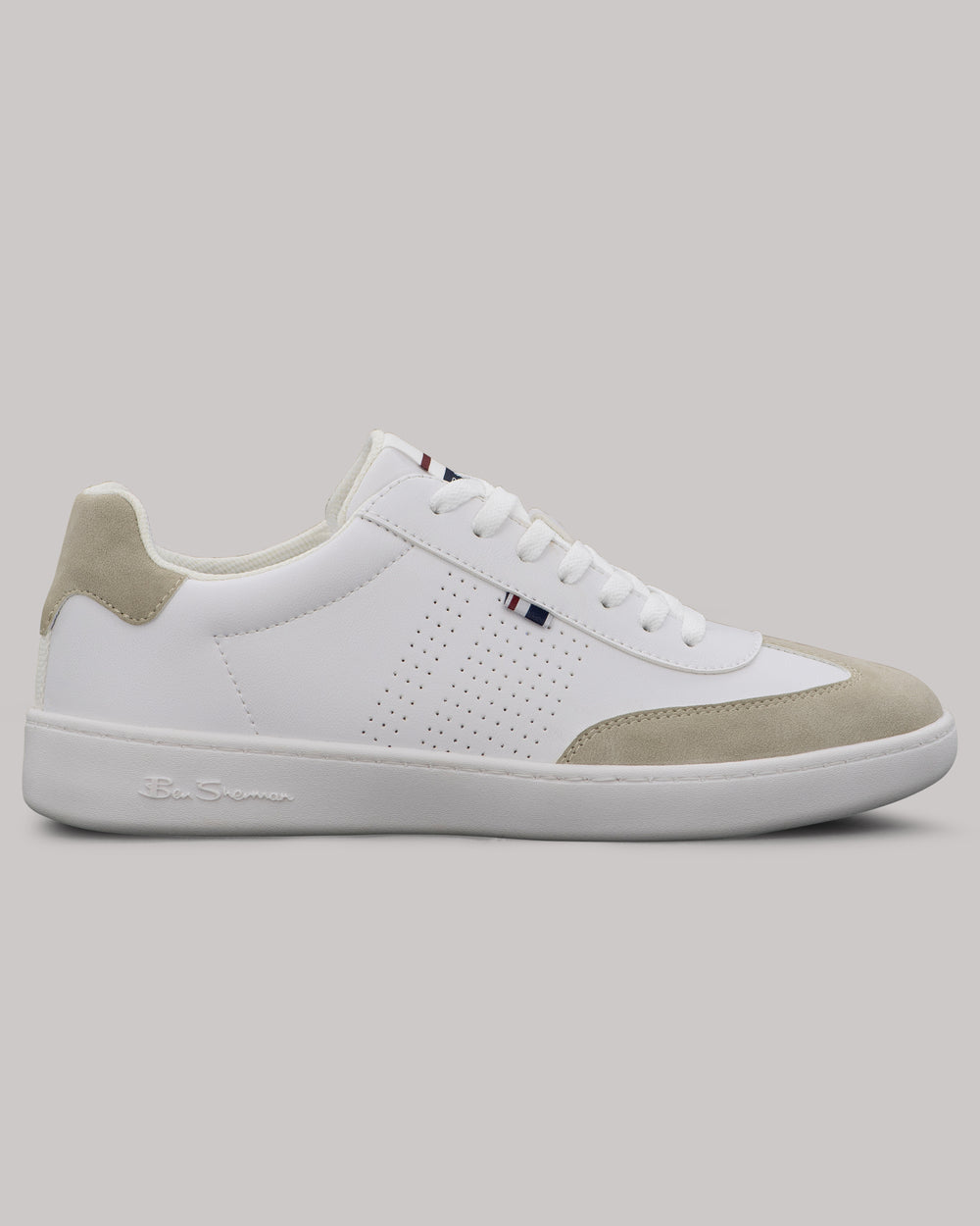 Ben Sherman Glasgow Sneakers White | CNZFQD-375