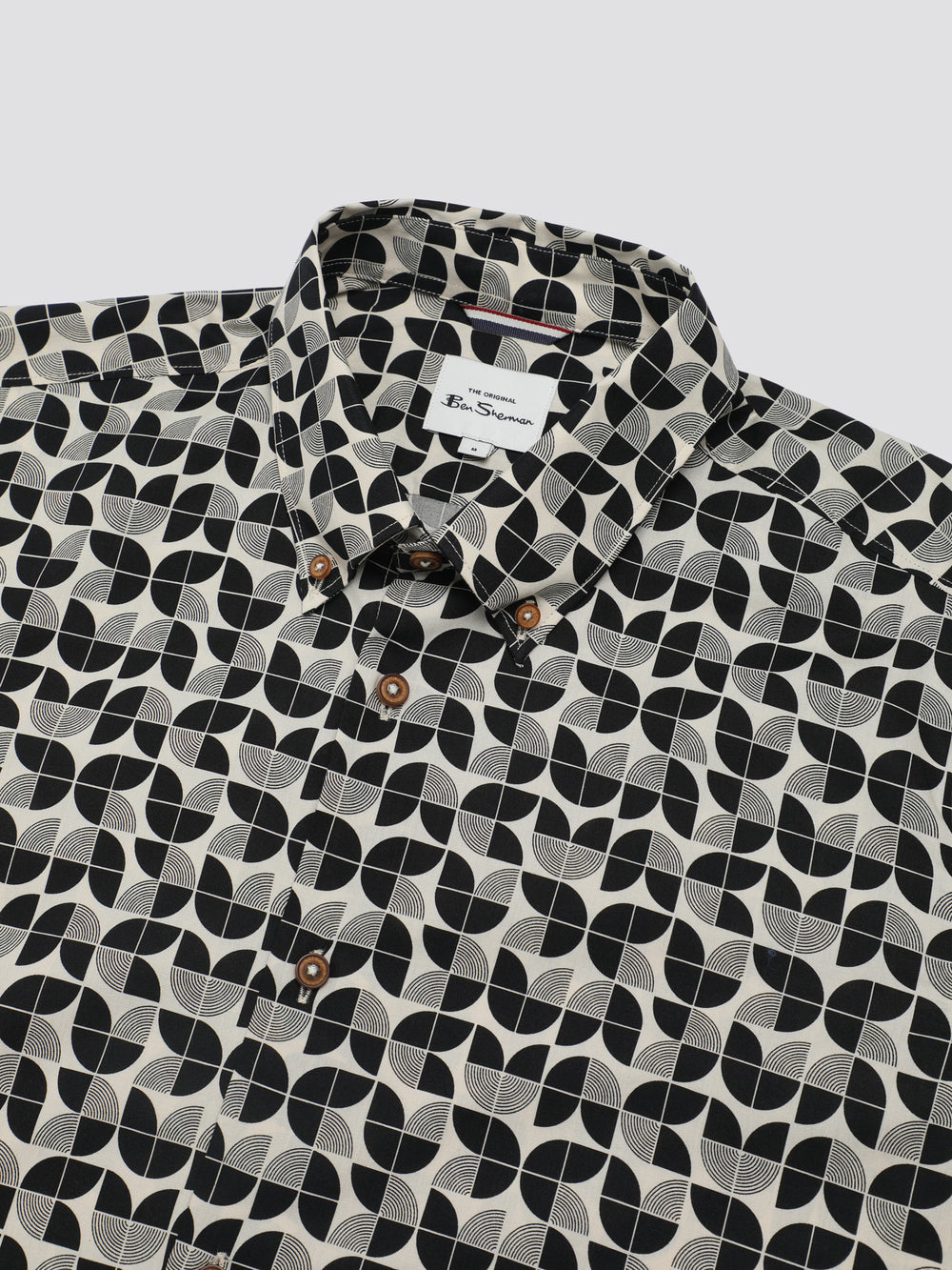 Ben Sherman Linear Shirts Black | KINUGS-859