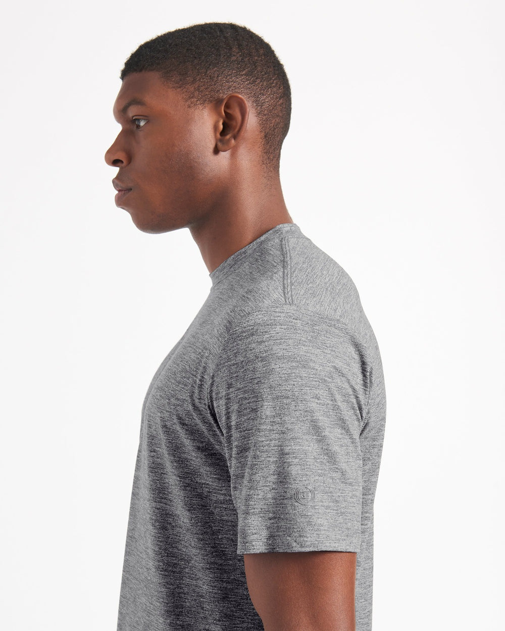 Ben Sherman Performance Stretch Marl T-Shirt Grey | ICVELA-048