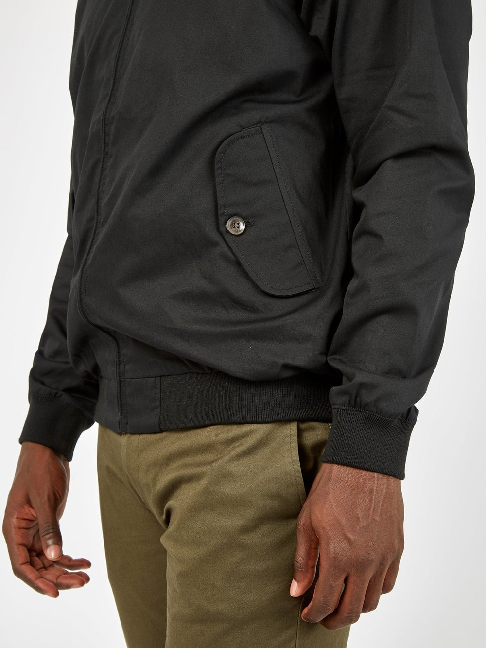 Ben Sherman Signature Harrington Jackets Black | PVSNYW-512