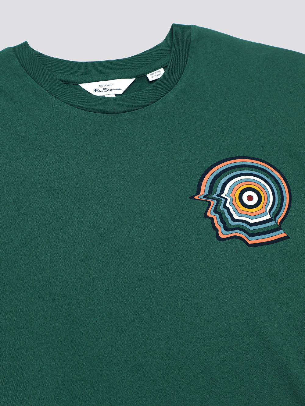 Ben Sherman Signature Mod Head T-Shirt Green | UDOLYF-072