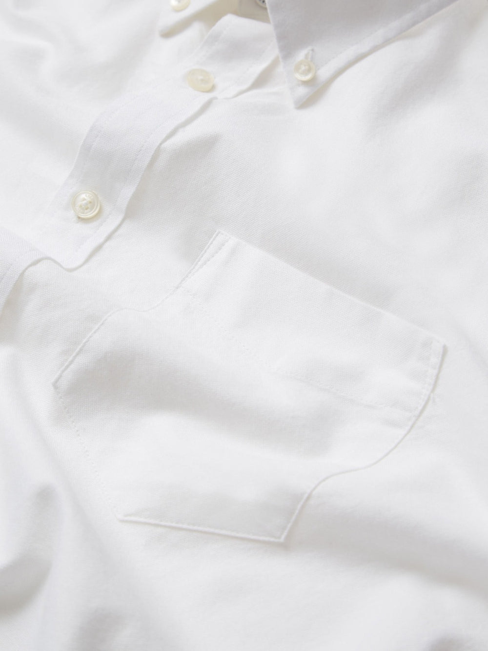 Ben Sherman Signature Organic Long-Sleeve Oxford Shirts White | NBZMJE-483