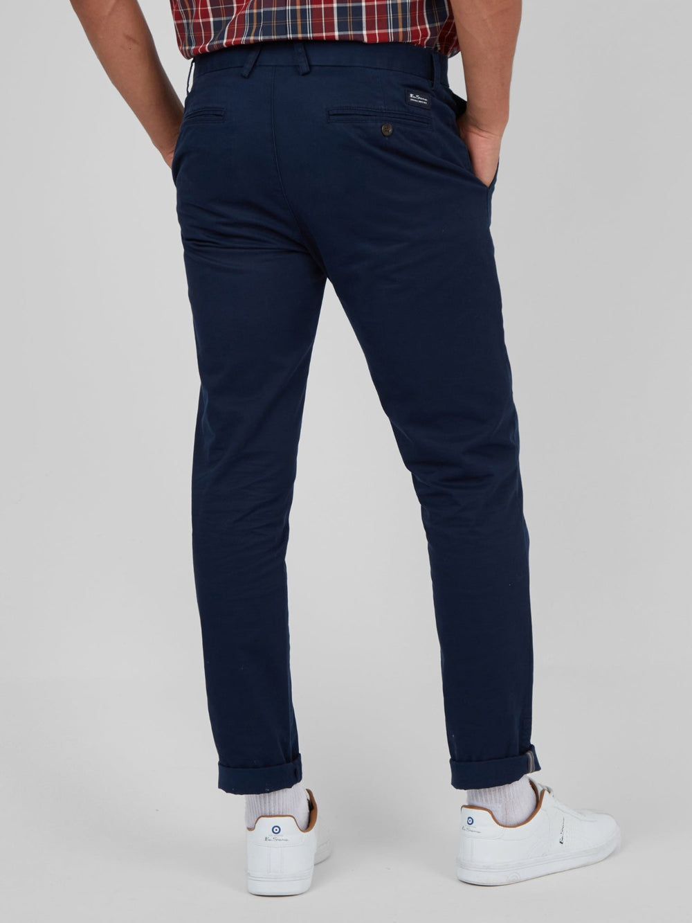 Ben Sherman Signature Skinny Stretch Chino Pants Navy | NRWSZD-980